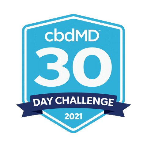 Sticker by cbdMD