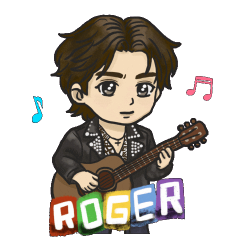 Rent Roger Sticker