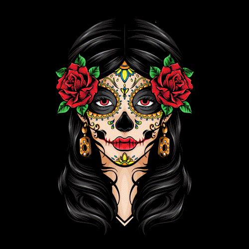 Day Of The Dead Halloween GIF by NYX Professional Makeup