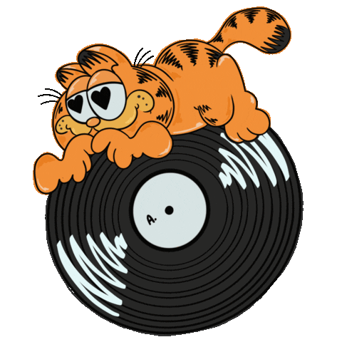 Vinyl Garfield Sticker
