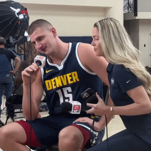 Talking Denver Nuggets GIF by NBA