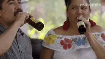 bottoms up drinking GIF by Munchies