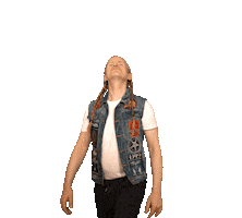 Metal Braids Sticker