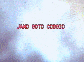 Video Art Glitch GIF by Jano Soto Cossio