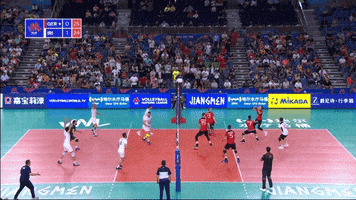 Attack Tip GIF by Volleyball World