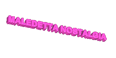 Nostalgia Maledetta Sticker by Popcorn Gang