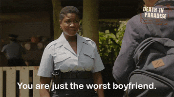 Dip You Are The Worst GIF by Death In Paradise
