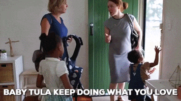 Parenting Babywearing GIF by Baby Tula