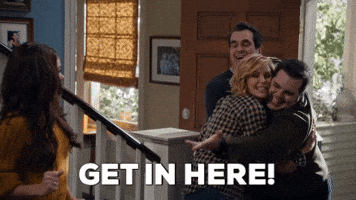 Get In Here Josh Gad GIF by ABC Network