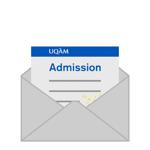 Universite Admission GIF by UQAM | Université du Québec à Montréal