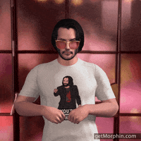 Happy Keanu Reeves GIF by Morphin