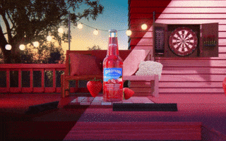 SeagramsEscapes drink cheers lit tropical drink GIF