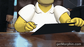 Homer Simpson Trump GIF by Morphin