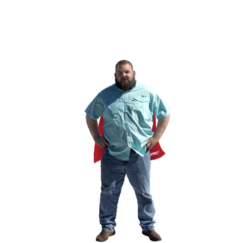 Power Hero Sticker by Wish Farms