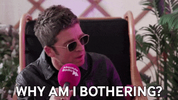Tired Noel Gallagher GIF by AbsoluteRadio