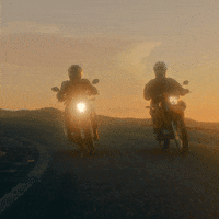 Por Do Sol Moto GIF by Honda Motos Brasil