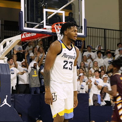 Sport Marquette Basketball GIF by Marquette Athletics