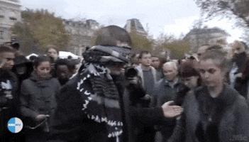 paris attacks hug GIF