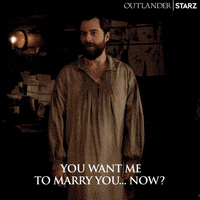Marry Richard Rankin GIF by Outlander