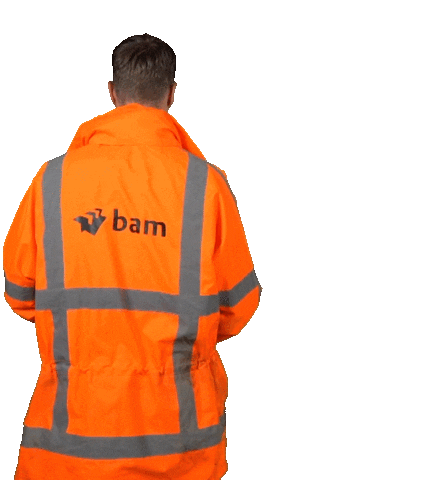 BAM Infra Nederland Sticker