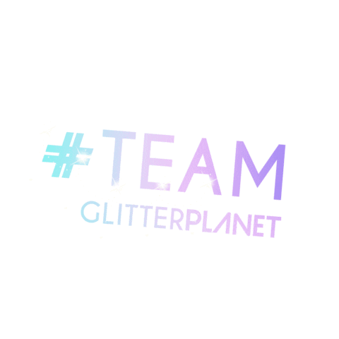Glitter Planet Sticker