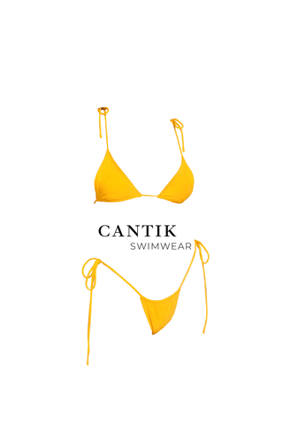 cantikswimwear summer orange australia bikini GIF