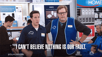 not our fault GIF by Superstore