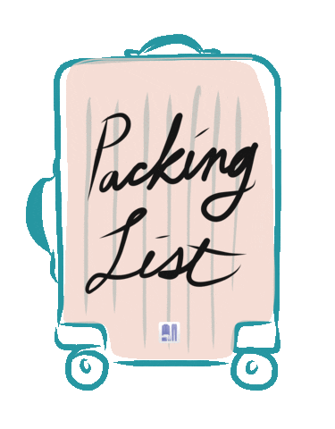 Travel Suitcase Sticker by StylebookApp