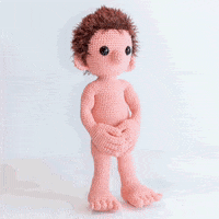 Crochet Amigurumi GIF by Dendennis