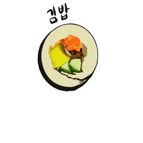 Food Korea Sticker