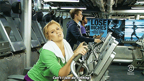 Working Out Amy Schumer GIF