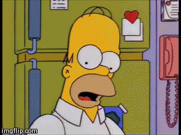 Homer Simpson Drool GIF - Find & Share on GIPHY