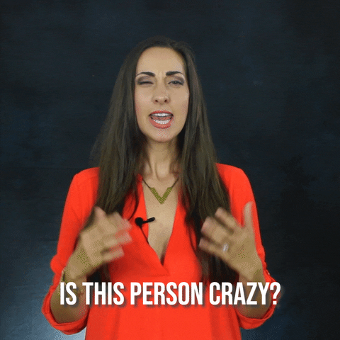 Going Crazy Youtube GIF by Vanessa Van Edwards