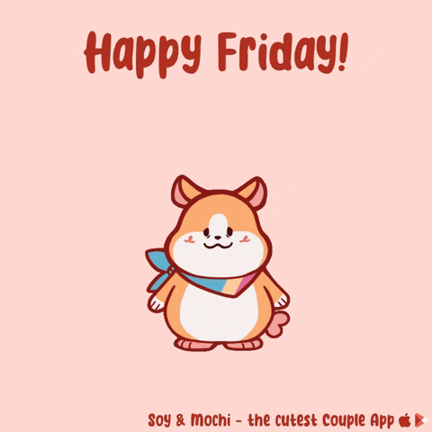 Tired Its Friday GIF by SoyandMochi