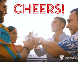 Celebrate Bottoms Up GIF by Virgin Voyages