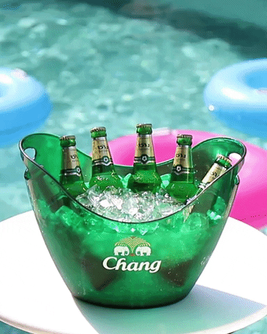 Beer Beach GIF by ChangBeer