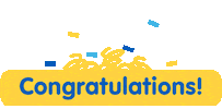 Congrats Congratulations Sticker by Children's Mercy