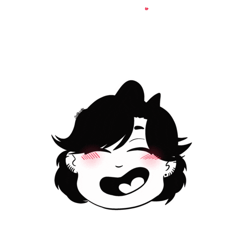 Heart Character Sticker