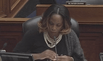 Stacey Plaskett Puts On Glasses GIF by GIPHY News