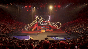 Jump Spinning GIF by Ringling Bros. and Barnum & Bailey