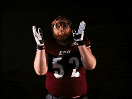 College Football Schroeder GIF by EKU Sports