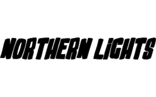 Northern Lights Sticker by Back to the Streets Clothing