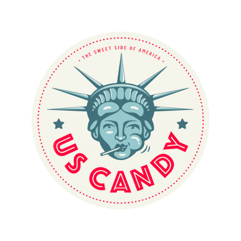 Logo Usa Sticker by USCandy