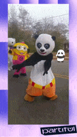 Kung Fu Panda Dance Moves GIF by Partiful