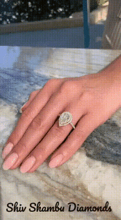 ShivShambuDiamonds diamond ring engagement ring shiv GIF