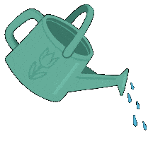 Water Flowers Sticker