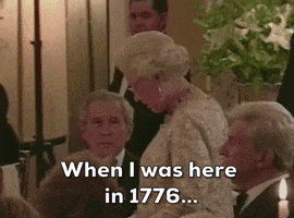 George Bush Queen GIF by GIPHY News