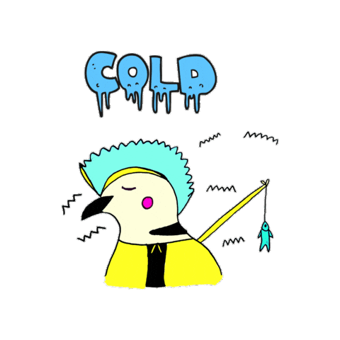 Winter Chill Sticker by Dovemania!