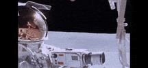 buzz aldrin space GIF by Digg