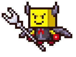 Demon 8Bit Sticker